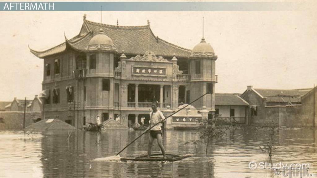1931 онд Хөх мөрний үер