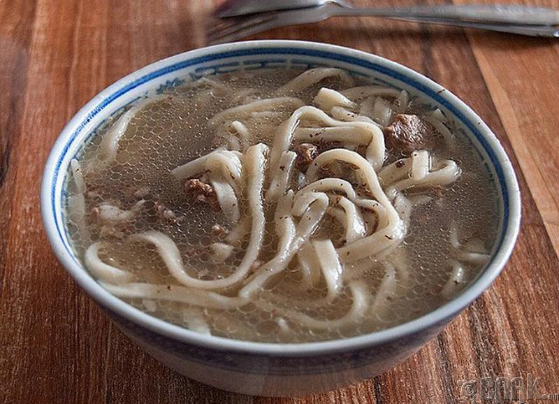 Ясны шөл уух