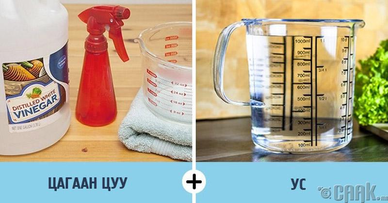 Зөөлрүүлж, цайруулна
